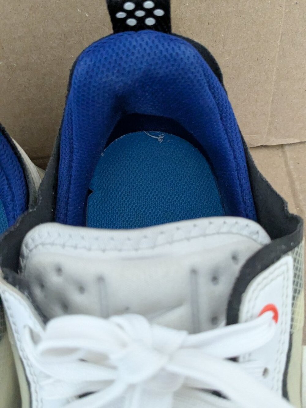 Nike Air Force 1 React 'White Light Photo Blue' DH7615-101 Men's Shoes Size 8 . - Picture 7 of 14
